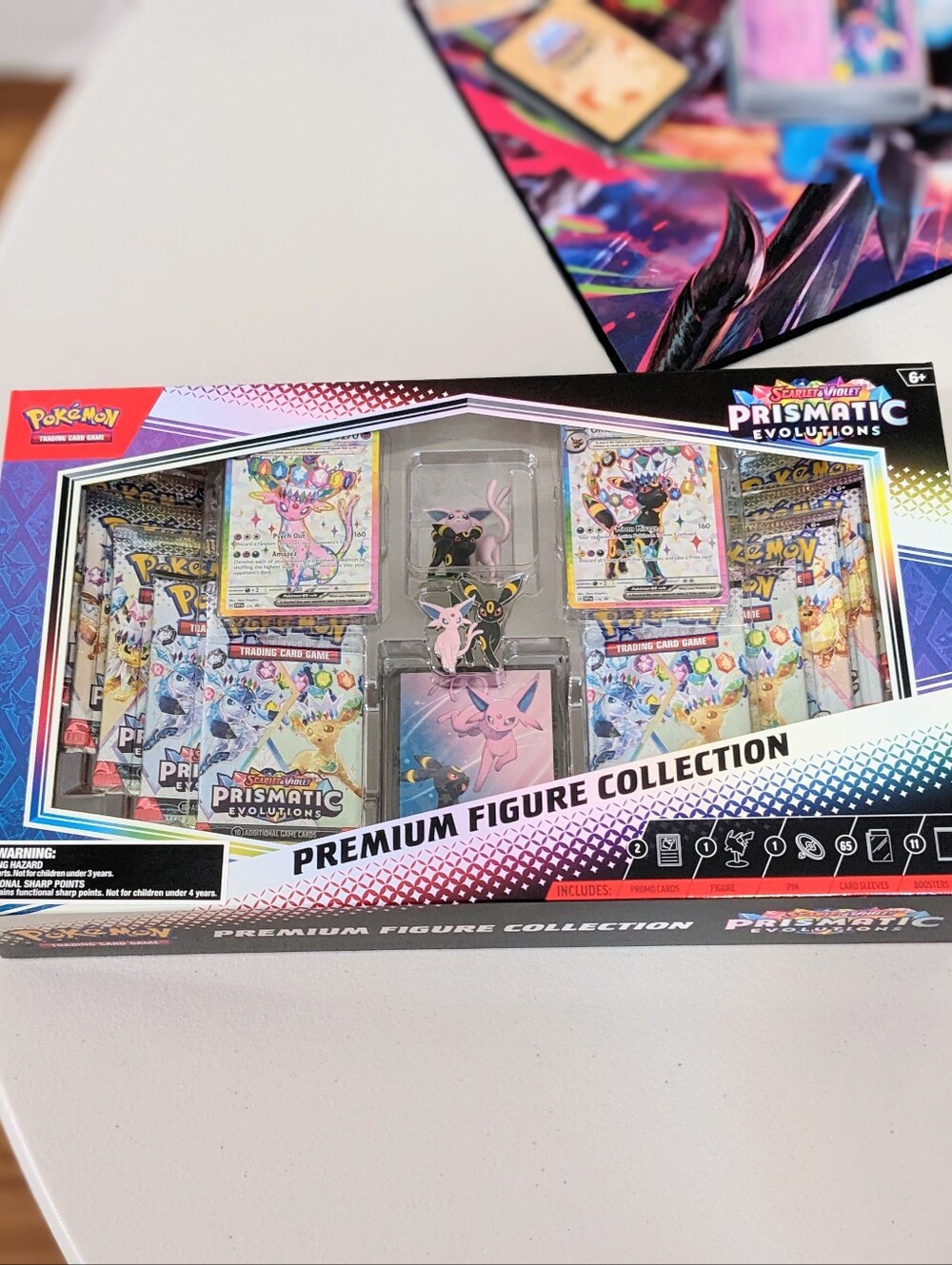 Prismatic Evolutions Premium Figure Collection -Brand New Factory Sealed Pokemon